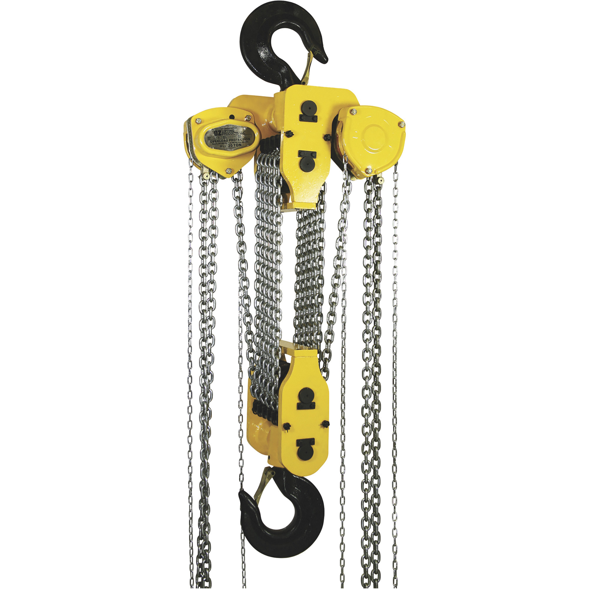 OZ Lifting Products Premium Manual Chain Hoist, 30-Ton Capacity, 20ft. Lift Height, Model# OZ300-20CHOP